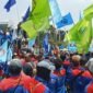 Ratusan buruh melakukan demo terkait revisi Upah Minimum Provinsi (UMP) DKI Jakarta tahun 2026 (Ist) : indonesiaonline