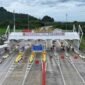 Gerbang Tol Padang-Sicincin yang telah masuk tahap persiapan operasional (Foto: pu.go.id)