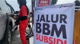 Ilustrasi BBM berubsidi sumber: jawapos.com
