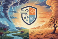 Ilustrasi  Mitigasi Bencana dan Panduan Kesiapsiagaan Keluarga : AI