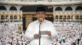 Ilustrasi dugaan korupsi kuota haji tahun 2024 yang menyeret mantan Menteri Agama, Yaqut Cholil Qoumas : AI