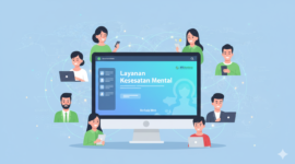 Ilustrasi Kemenkes Luncurkan Layanan Kesehatan Mental Berbasis Web : AI