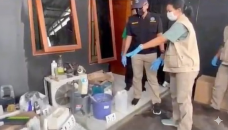 Bongkar Lab Narkoba di Tangerang: BNN Gerebek Pabrik Tembakau Sintetis Rumahan, 3 Tersangka Dibekuk