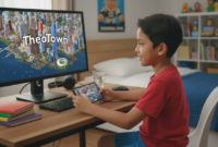 Demam TheoTown: Game Simulasi Jadi 'Pemerintah' yang Viral di Indonesia, Merajai Puncak Play Store! (foto AI)