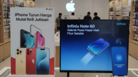 iPhone di iBox Turun Harga Mulai Rp8 Jutaan, Infinix Note 60 Gebrak Pasar dengan Fitur Satelit : AI