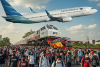 Ilustrasi Mudik 2026: Pemerintah Siapkan Diskon Tiket Pesawat dan Stimulus Fiskal untuk Genjot Ekonomi Nasional : AI