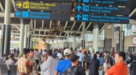 Suasana Bandara Internasional Soekarno-Hatta (Foto:RRI/Saadatuddaraen)