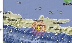 Bantul Diguncang Gempa M 4,4 Kedalaman 11 Km, Getaran Terasa Kuat di Seluruh Wilayah DIY