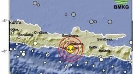 Gempa di Bantul M 4,4 pada Selasa (27/1/2026). Foto: dok. BMKG DIY

