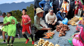 Kunker ke Wamena: Gibran Borong Dagangan Mama-mama Papua, Cetak 3 Gol