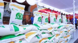 Penyaluran Bansos Beras Januari 2026