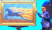 Lukisan “Kuda Api” Karya Susilo Bambang Yudhoyono