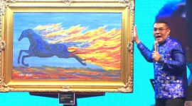 Lukisan “Kuda Api” Karya Susilo Bambang Yudhoyono