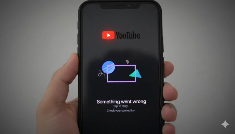 Ilustrasi YouTube Down Pagi Ini 18 Februari 2026: Layanan Eror, Beranda Kosong, Ini Penjelasannya! (foto AI)