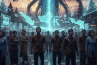 Ilustrasi Ketika Algoritma Lebih Berkuasa dari Nalar Publik (foto AI)