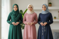 Ilustrasi Gamis Bini Orang (foto AI)