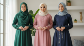 Ilustrasi Gamis Bini Orang (foto AI)
