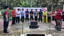 Suasana prosesi penghormatan Haul ke-77 Tan Malaka di Jorong Pandam Gadang, Kabupaten Limapuluh Kota, Minggu (22/2/2026). Dokumentasi: Argumenrakyat