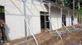 Ramadan di Hunian Layak: Pemkab Agam Kebut Pembangunan 358 Unit Huntara bagi Penyintas Bencana Sumber foto : bnpb.go.id