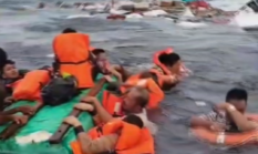 Cuaca Buruk di Teluk Bone: KM Cahaya Intan Selebes Tenggelam, KM Mandala Nusantara Putar Balik