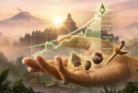 Ilustrasi Ekonomi Indonesia Diprediksi Melambat Setelah Lebaran 2026, Ini Penyebabnya (fotoAI)