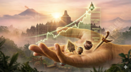 Ilustrasi Ekonomi Indonesia Diprediksi Melambat Setelah Lebaran 2026, Ini Penyebabnya (fotoAI)