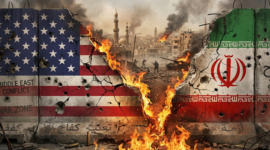 Ilustrasi Konflik Timur Tengah Memanas ( Foto AI )