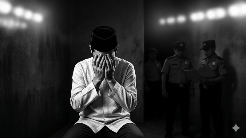 Ilustrasi Ustaz Berinisial SAM Dilaporkan Lakukan Pelecehan Seksual terhadap Santri, Modus Janjikan Beasiswa (foto AI)