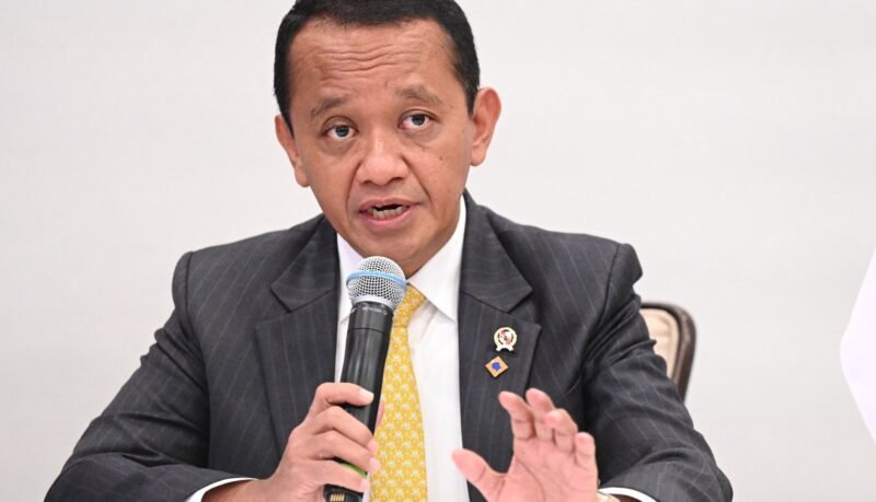 Bahlil Lahadalia Menteri Energi dan Sumber Daya Mineral (ESDM)