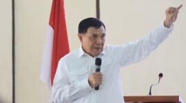 Menteri Koordinator Bidang Politik dan Keamanan (Menko Polkam) Jenderal TNI (Purn) Djamari Chaniago (foto infobalinews.id)