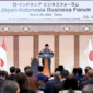Presiden Republik Indonesia Prabowo Subianto menghadiri Forum Bisnis Indonesia-Jepang yang digelar di Imperial Hotel Tokyo pada Senin, 30 Maret 2026. Foto: BPMI Setpres/Laily Rachev