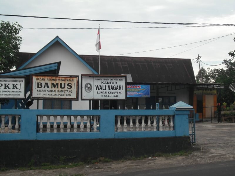 Kantor Wali Nagari Sungai kamuyang Kabupaten Lima Puluh Kota