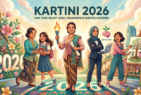 Ilustrasi Foto Kartini 2026: Hak atas Sehat Jiwa, Emansipasi Wanita Modern.(Foto AI)