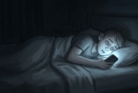 Ilustrasi Generasi Cemas: Mengapa Kita Sulit Berhenti Scrolling Meski Dompet Sedang Kering? (Foto AI)