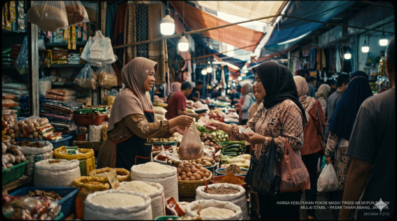 Ilustrasi gambar Rupiah Bergejolak di Kuartal II-2026: Mengapa Harga Barang Impor Tetap Mahal Meski Kurs Mulai Stabil? (Foto AI)