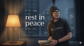 Ilustrasi Mengenang Iyut Fitra: Warisan Sang Maestro yang Menghidupkan Sastra dari Sudut Payakumbuh. (Foto AI)