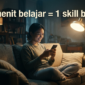 Gambar Ilustrasi Rahasia Cerdas Mengasah Keterampilan Melalui Metode Micro-Learning di Sela Waktu Istirahat Akhir Pekan(Foto AI)