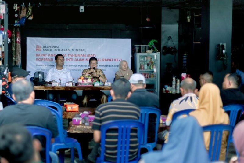 Rapat Tahunan Ke-I Koperasi Sago Inti Alam Mineral