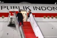 Kedatangan Presiden Prabowo di Paris. Source:Youtube-Sekretariat Presiden