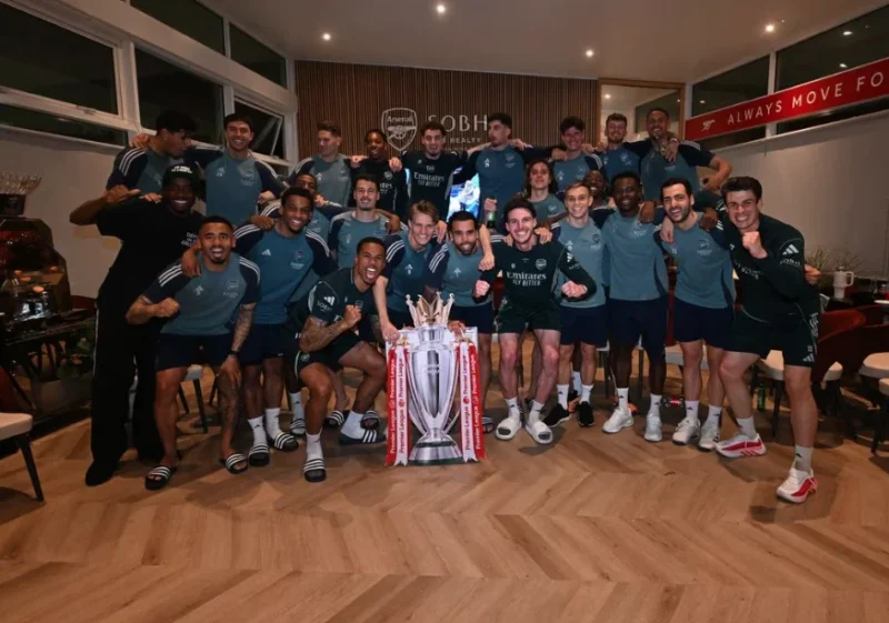 Arsenal Juara Premier League 2025-2026, Akhiri Puasa Gelar 22 Tahun! Source:Google/RRI
