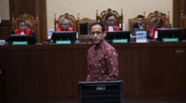 Nadiem Makarim Dituntut 18 Tahun Penjara, Uang Pengganti Rp5,68 Triliun. Source: Google/MerahPutih