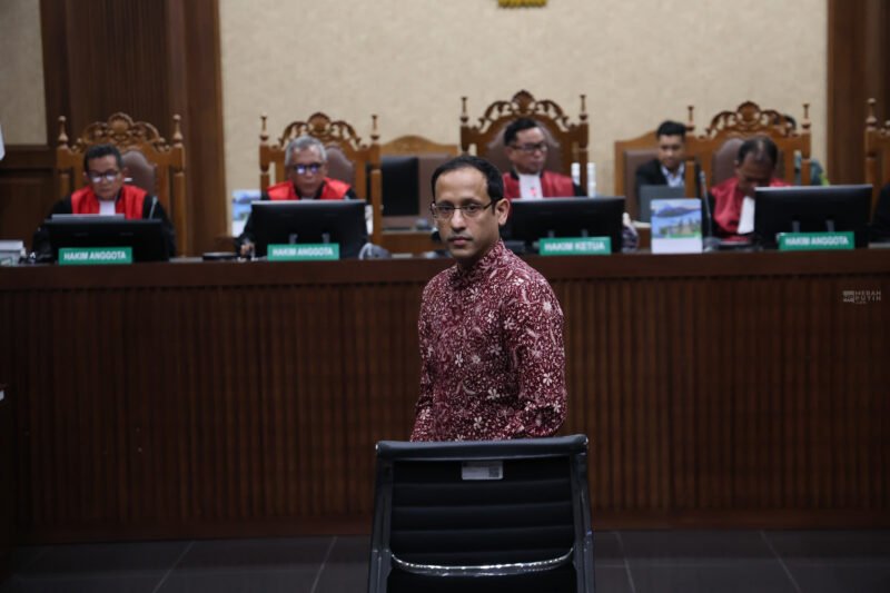 Nadiem Makarim Dituntut 18 Tahun Penjara, Uang Pengganti Rp5,68 Triliun. Source: Google/MerahPutih