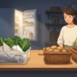 Ilustrasi Trik Simpan Sayur Agar Tetap Segar Hingga 2 Minggu, Ibu Rumah Tangga Wajib Tahu! (Foto AI)