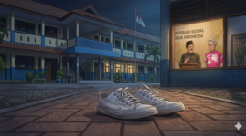 Ilustrasi Mensos Gus Ipul Datangi KPK, Klarifikasi Isu Mark-Up Sepatu Sekolah Rakyat Rp 700 Ribu (Foto AI)