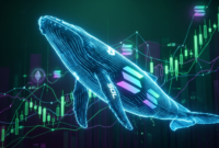 Aksi whale crypto serbu Solana memicu kenaikan harga 8% dalam 24 jam. (Foto AI)