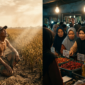 Ilustrasi Dampak Perubahan Iklim dalam Kehidupan Sehari-hari: Dari Meja Makan hingga Ancaman Bencana. (Foto AI)