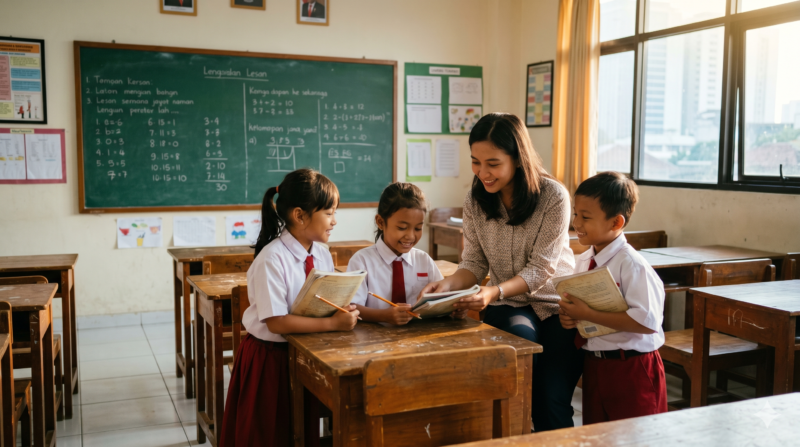 Ilustrasi Pemprov DKI Siapkan 103 Sekolah Swasta Gratis, Wakil Ketua DPRD Sebut Bisa Akhiri Ijazah Tertahan (Foto AI)