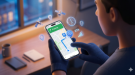 Ilustrasi Panduan Navigasi Cerdas: Mengenal 3 Fitur Tersembunyi Google Maps untuk Mobilitas Tanpa Hambatan (Foto AI)