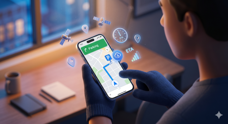 Ilustrasi Panduan Navigasi Cerdas: Mengenal 3 Fitur Tersembunyi Google Maps untuk Mobilitas Tanpa Hambatan (Foto AI)