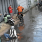 Ilustrasi Pembegalan Kurir JNE di Bandung (Foto AI)